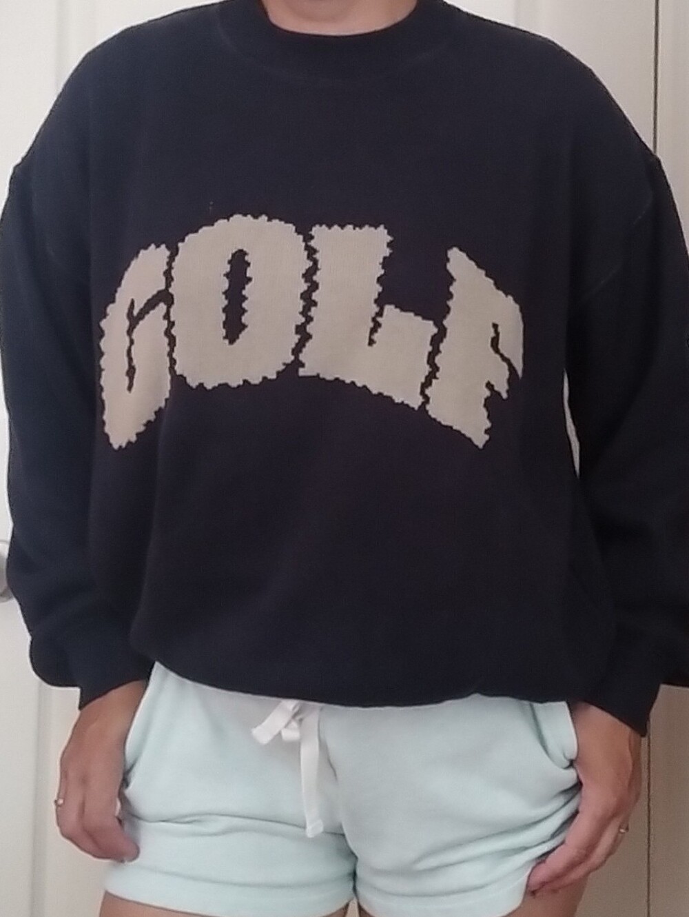 Giorgio Armani Cotton Golf Crewneck Sweater